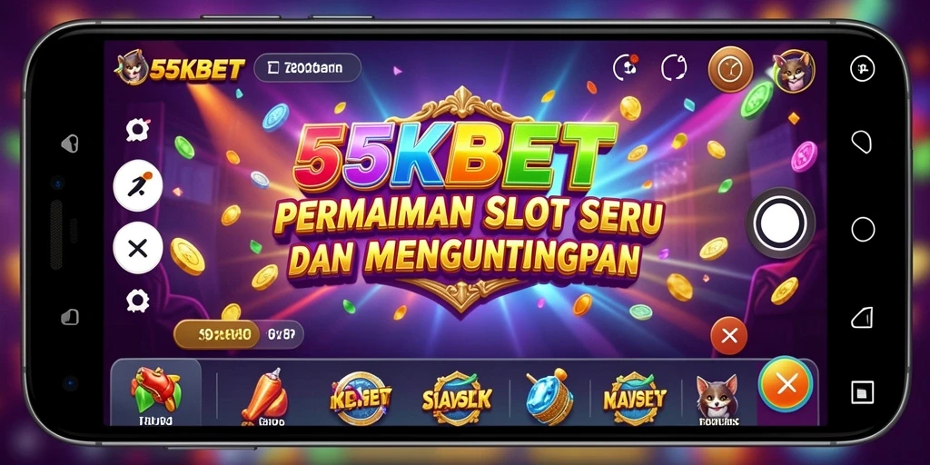 Tampilan gameplay slot yang menarik di 55KBET.
