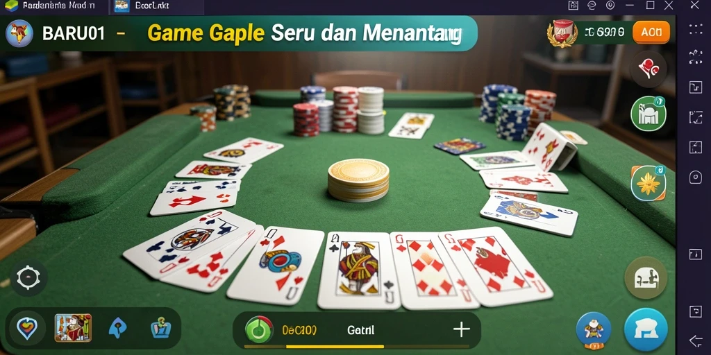 Tampilan hasil gameplay seru dan menyenangkan di BARU01.