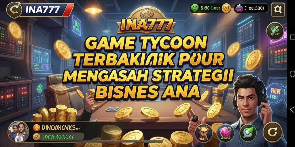 Tampilan utama gameplay Tycoon yang dinamis dan menantang.