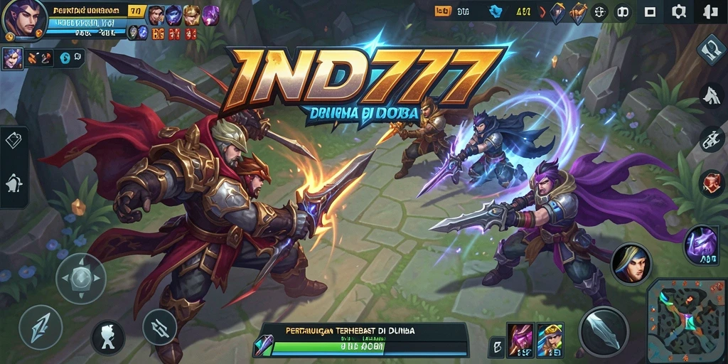 Screenshot gameplay IND777 yang penuh aksi dan strategi.