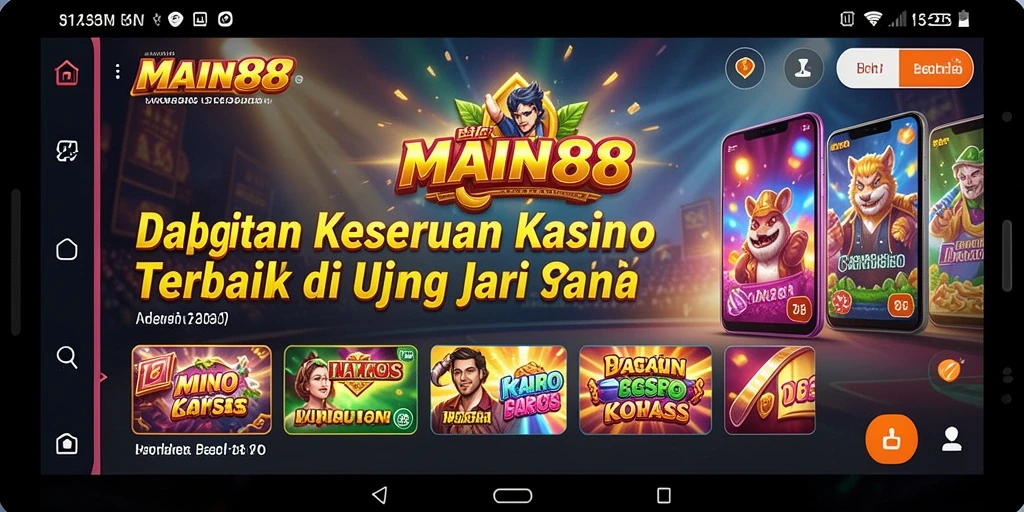 Screenshot menunjukkan gameplay Kasino yang menegangkan dan interaktif.