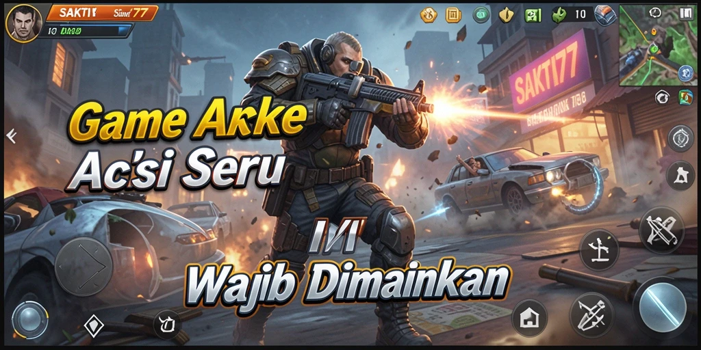 Tampilan gameplay seru dan intens di SAKTI77.